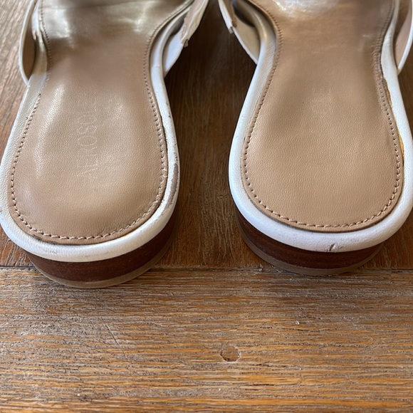 Aerosoles white bow sandals - Picture 8 of 11